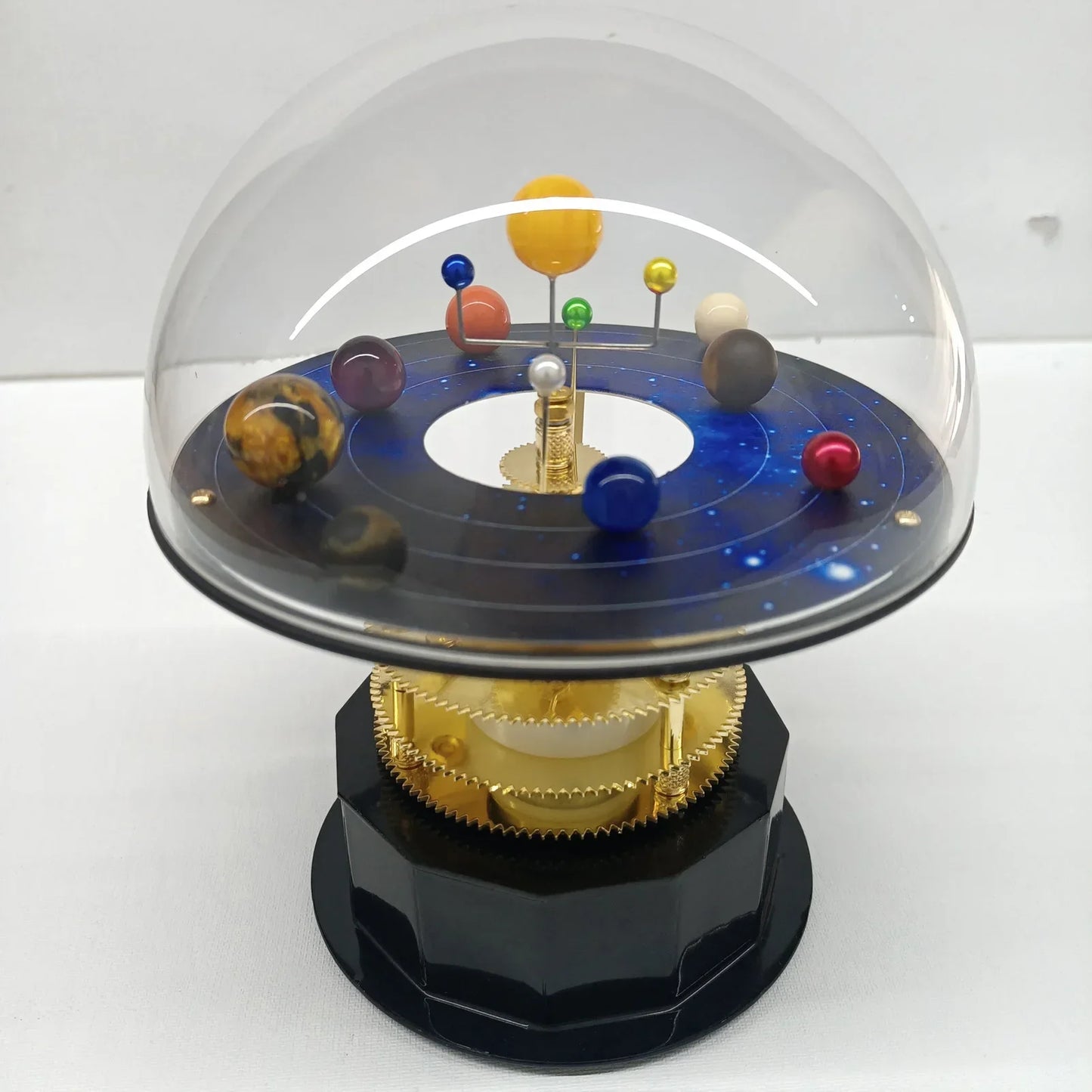 Solar System Model XMAS Gifts Decoration Solar System Planet Model In Steampunk Style Parent-child Interaction Planetarium Toy