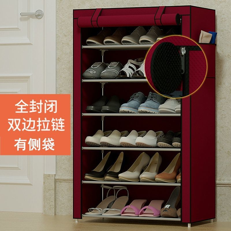 Extraordinary Double Zip Shoe Cabinet Storage