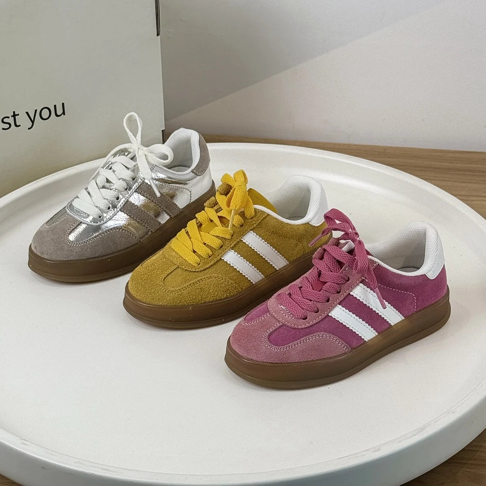Boys Sport Shoes Kids Running Shoes Retro Classic Fashion Children Casual Sneakers Breathable Spring Autumn  New Kid Shoes