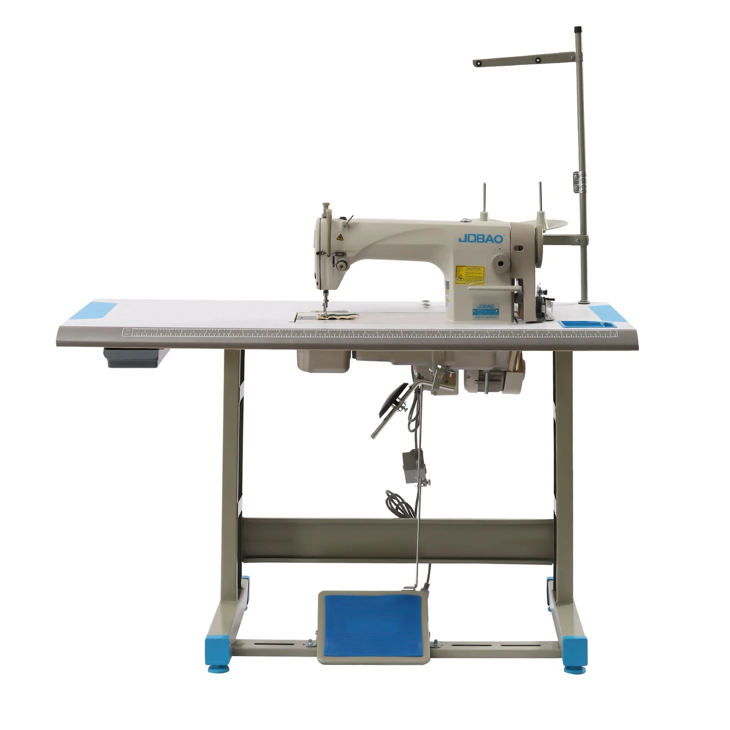 550W Industrial Sewing Machine 110V 1/2HP Upholstery Sewing Machine With Motor Commercial Sewing for Tailors (No Table Stand)