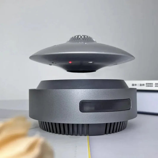 Magnetic Levitating Subwoofer Bluetooth Speaker Floating UFO Audio Auto-Lift Floating HIFI Stereo Soundbox Creative Gift