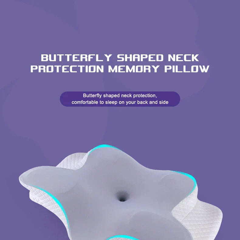 Black Butterfly Foam Pillow