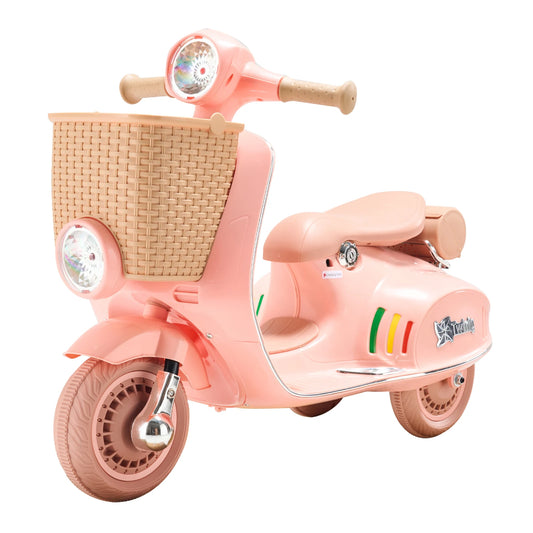 VEVOR Kids Ride On Motorcycle 6V/12V Battery Powered Electric Motorcycle Trike with Speed 2mph  Ride on Toys for Children Gifts