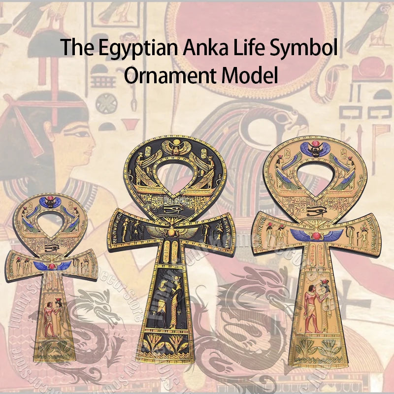 The Eye of Horus ancient Egyptian Anka amulet mysterious cross of life and eternityt Desk Decor Unique Travel Gift Collection