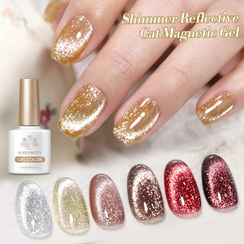 BORN PRETTY 117 Colors Cat Magnetic Gel Nail Polish 10ml Full Coverage Varnis Semi Permanent Super Gorgeous Nail Manicure