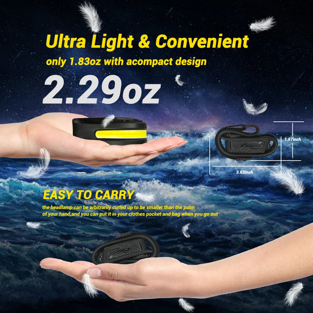 Clear Vision LED Sensor Headlamp