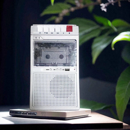 Retro Cassette Recorder And Player Supports Internal And External Recording And USB Transcription