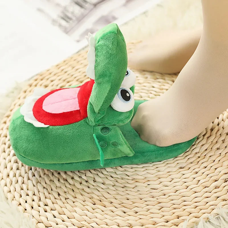 Crocodile Cotton Slippers