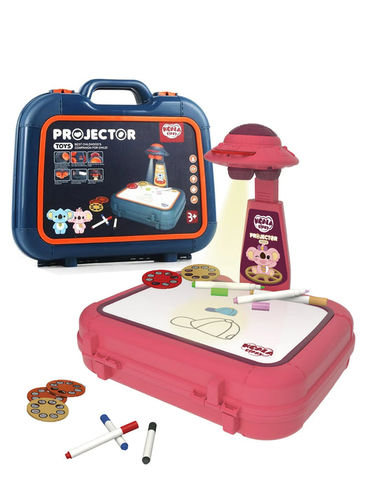 Children's Drawing Projector Art Sketch Projector Drawing includes 6 slides, 48 projected images