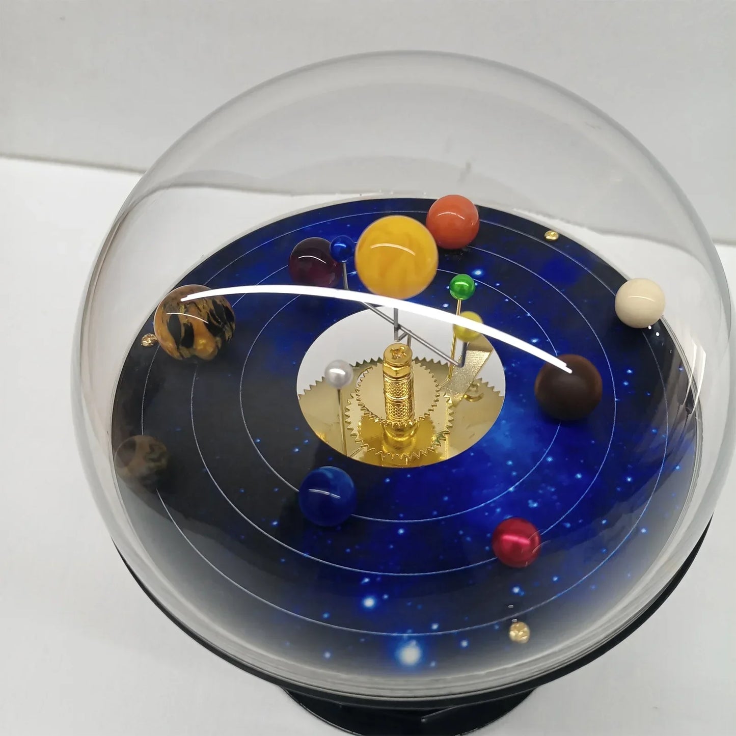 Solar System Model XMAS Gifts Decoration Solar System Planet Model In Steampunk Style Parent-child Interaction Planetarium Toy