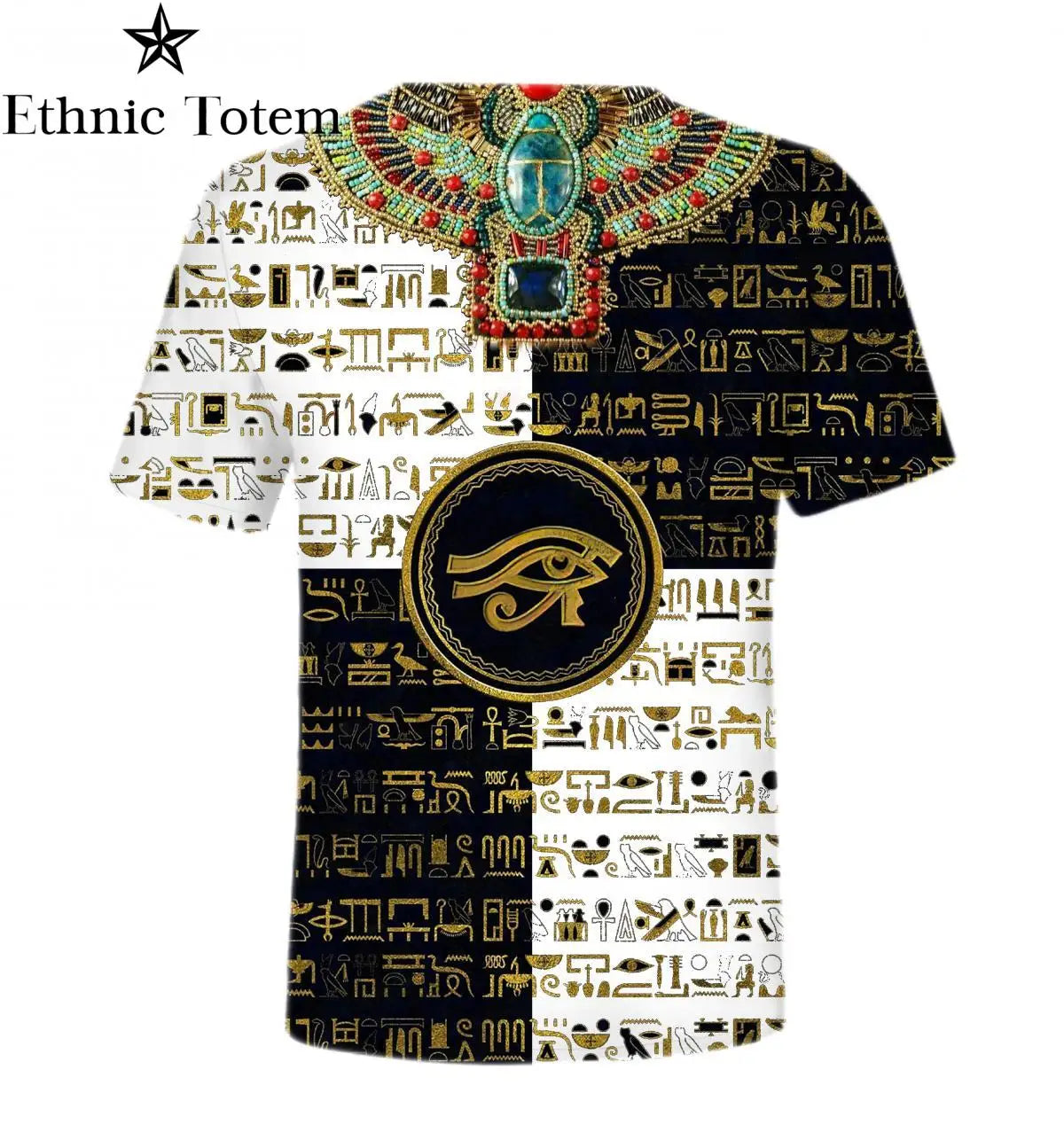 Ancient Egypt Culture Greece Anubis Summer Cosplay 3D Printed Round Neck Trendy Fashion T-Shirt Men Breathable Sports Shirt Top