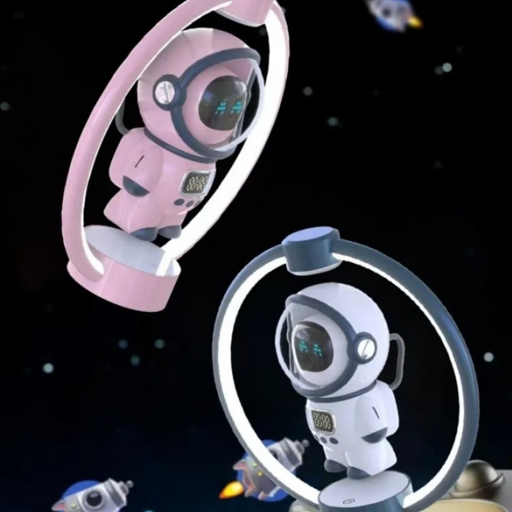 Maglev Bluetooth Speaker Astronaut AR Dialogue Skyward Suspension Alarm Clock Call Gift Birthday Party