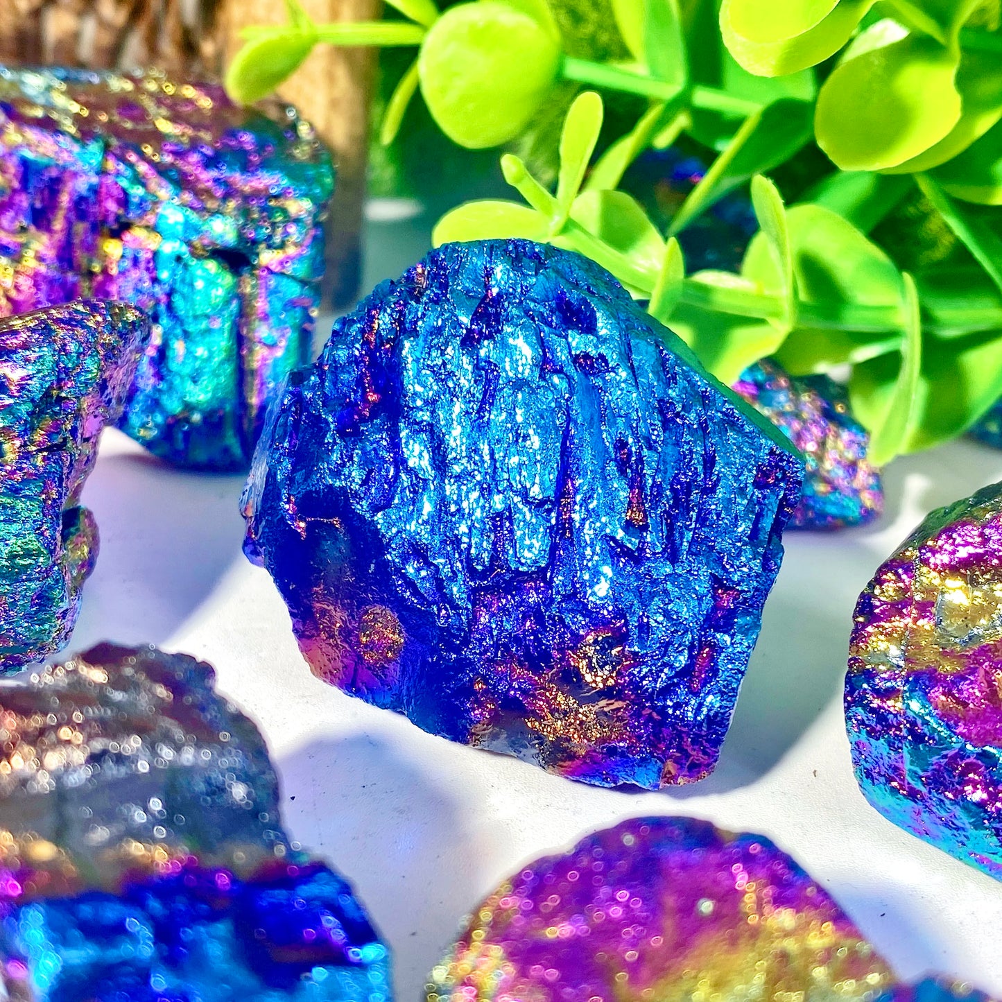 1PC High Quality Aura Black Tourmaline Raw Stone Natural Crystal Raw Stone,Gemstone Jewelry,Healing crystal, Birthday gift