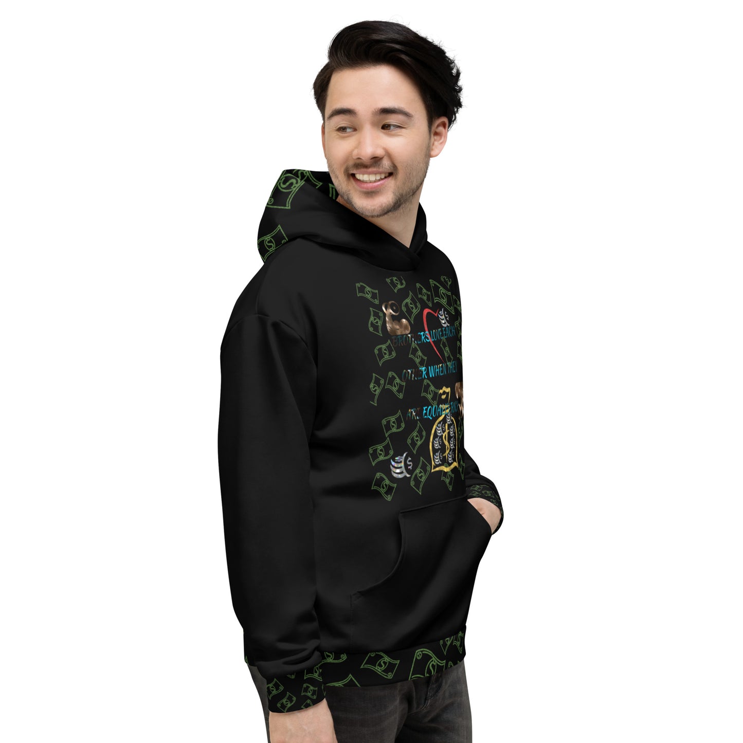 A Brothers Luv Men's Hoodie Set