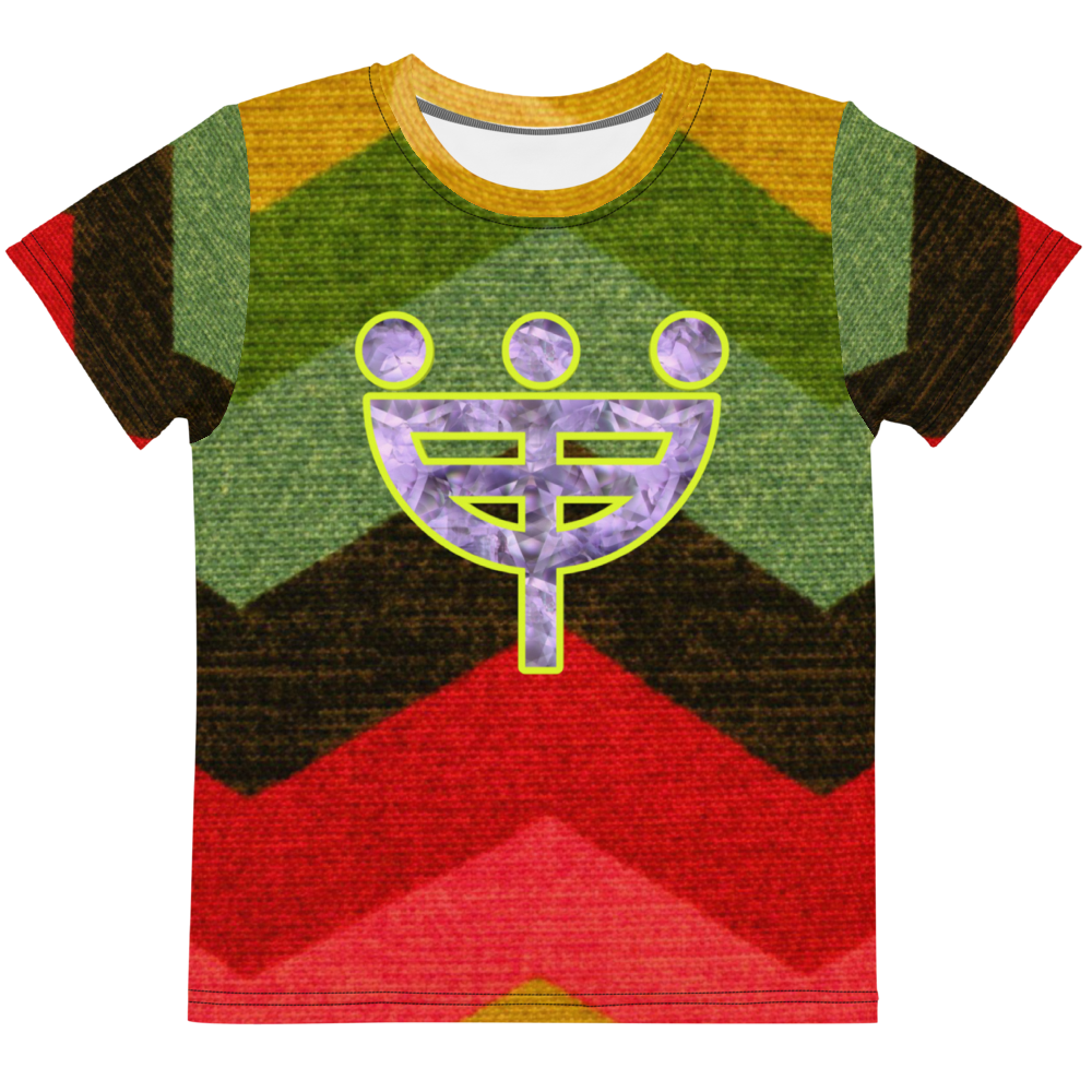 The Altar Suade Pattern Kids T-shirt