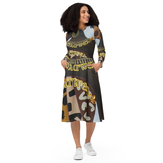 Mama Africa Queenie Midi Dress