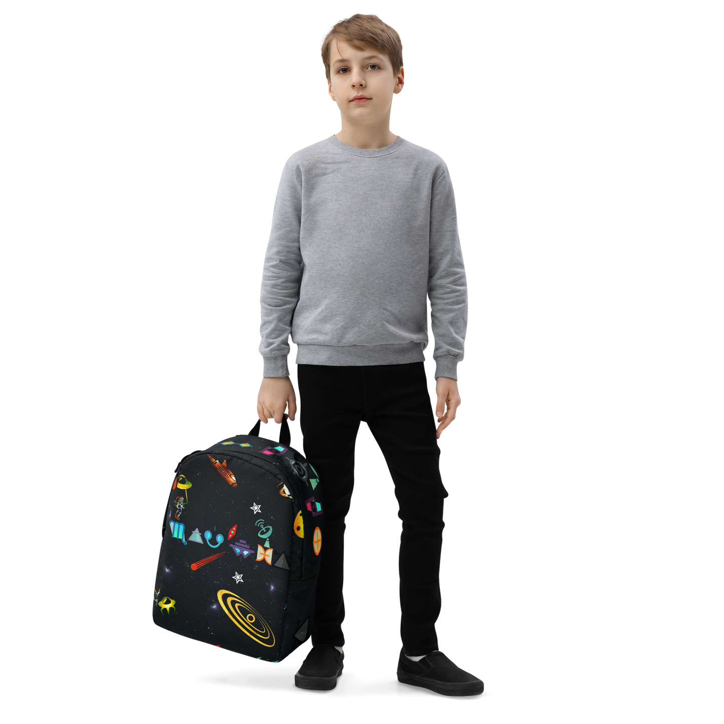 Free Your Mind Dark Sky Dimension Minimalist Backpack