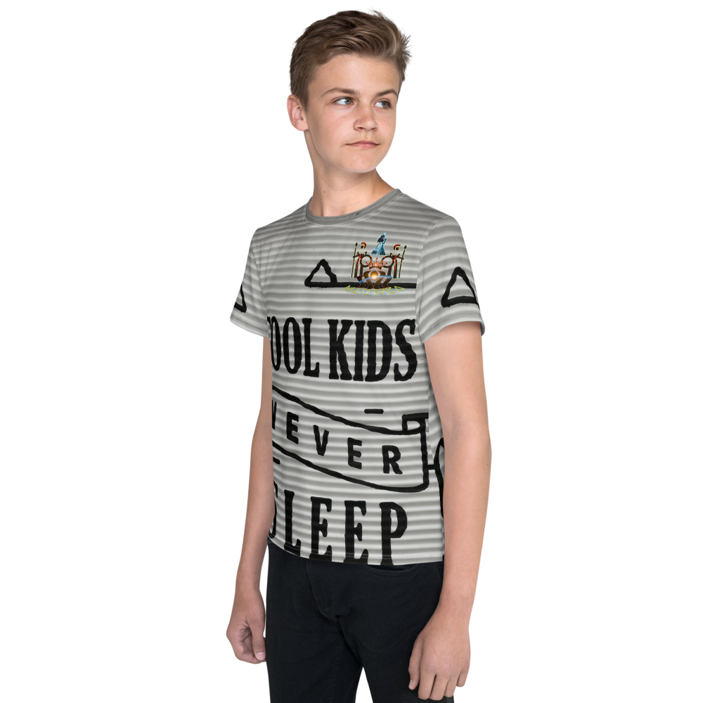 Cool Kids Never Sleep Youth T-shirt