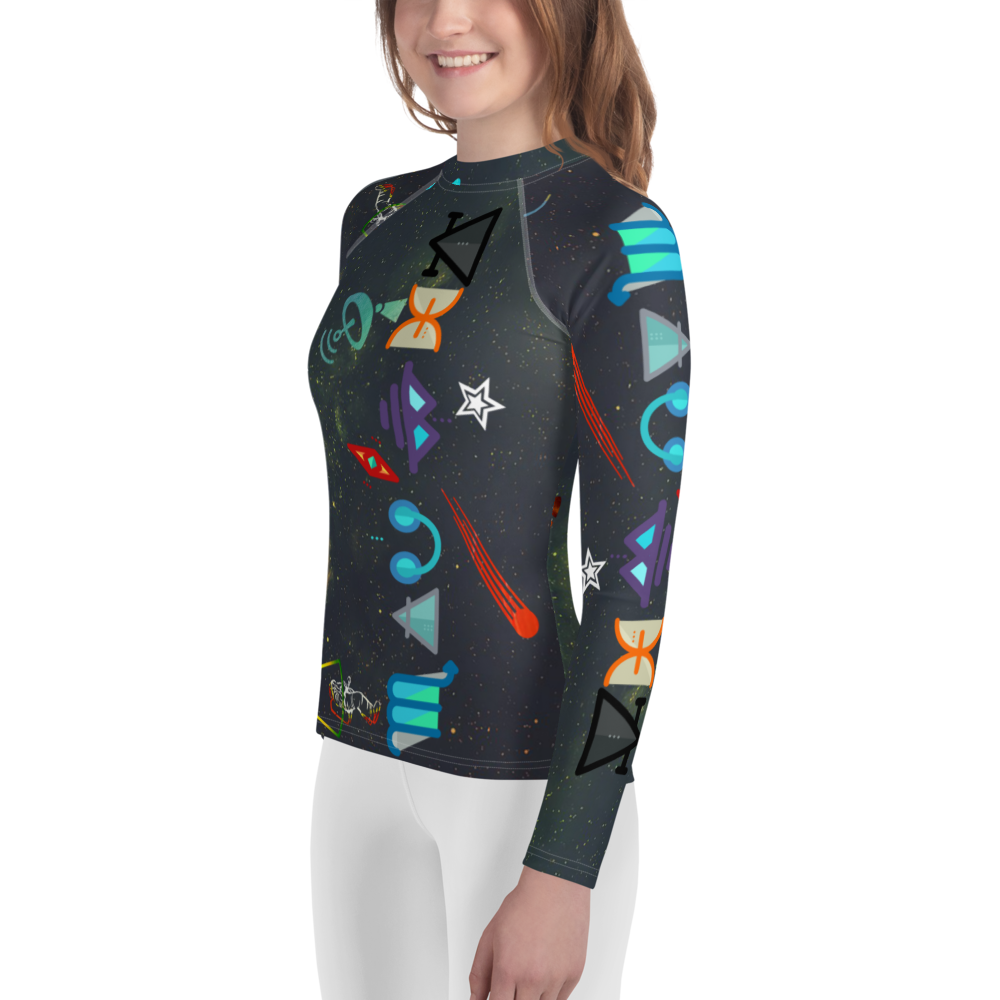 Free Your Mind Humble Sky Dimension Youth Rash Guard